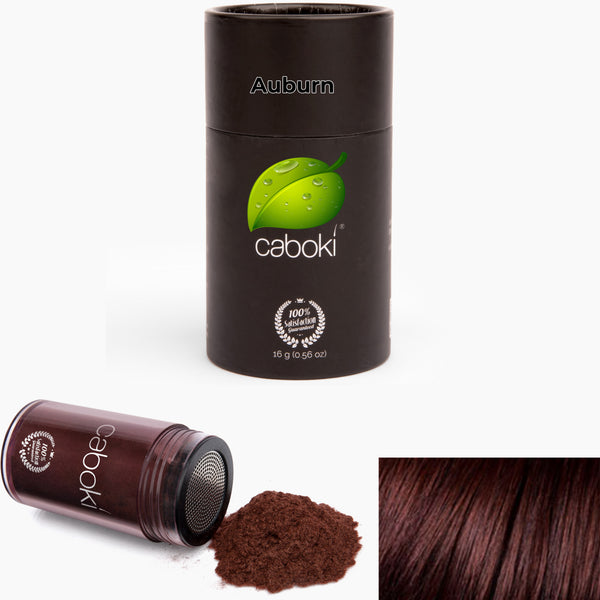 Caboki Hair Fiber, Plant-Based Hair Loss Concealer (16 grams 40 days supply)