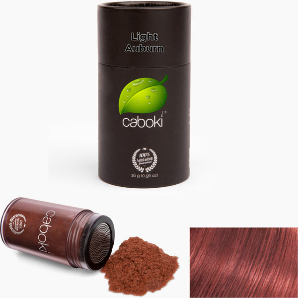 Caboki Hair Fiber, Plant-Based Hair Loss Concealer (16 grams 40 days supply)