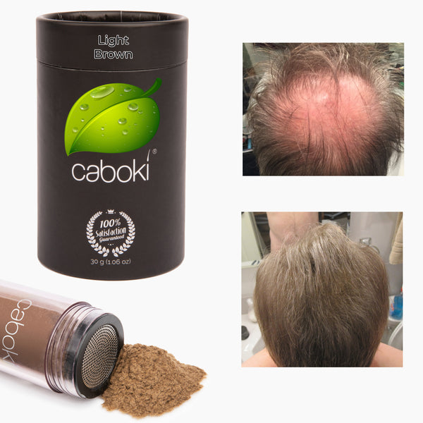 Caboki Hair Fiber, All-Natural Hair Loss Concealer (30 Gram, 90-day supply)