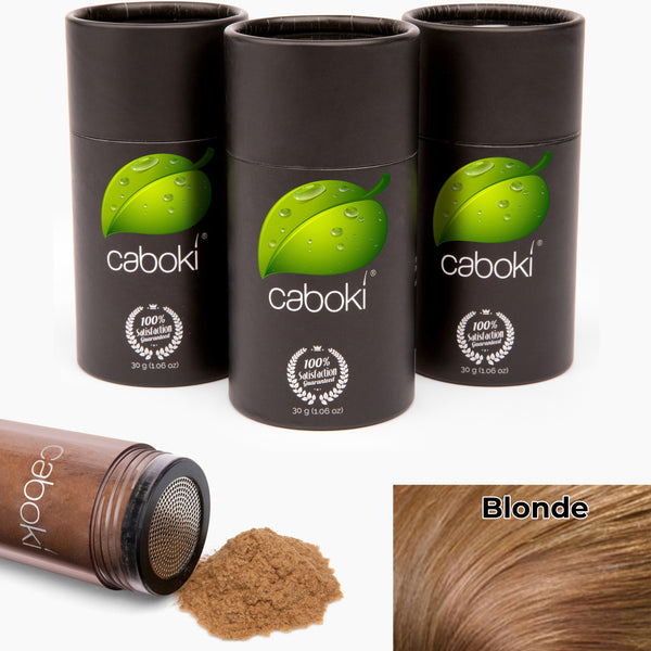 Caboki Hair Fiber, Value Pack 3 (270-Day Supply)