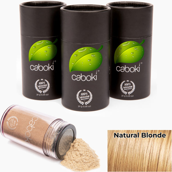 Caboki Hair Fiber, Value Pack 3 (270-Day Supply)
