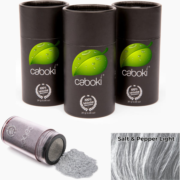 Caboki Hair Fiber, Value Pack 3 (270-Day Supply)