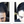 Person with short wavy black hair and has thin hair on the left side of their frontal scalp